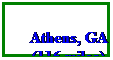 Text Box: Athens, GA
(116 miles)
